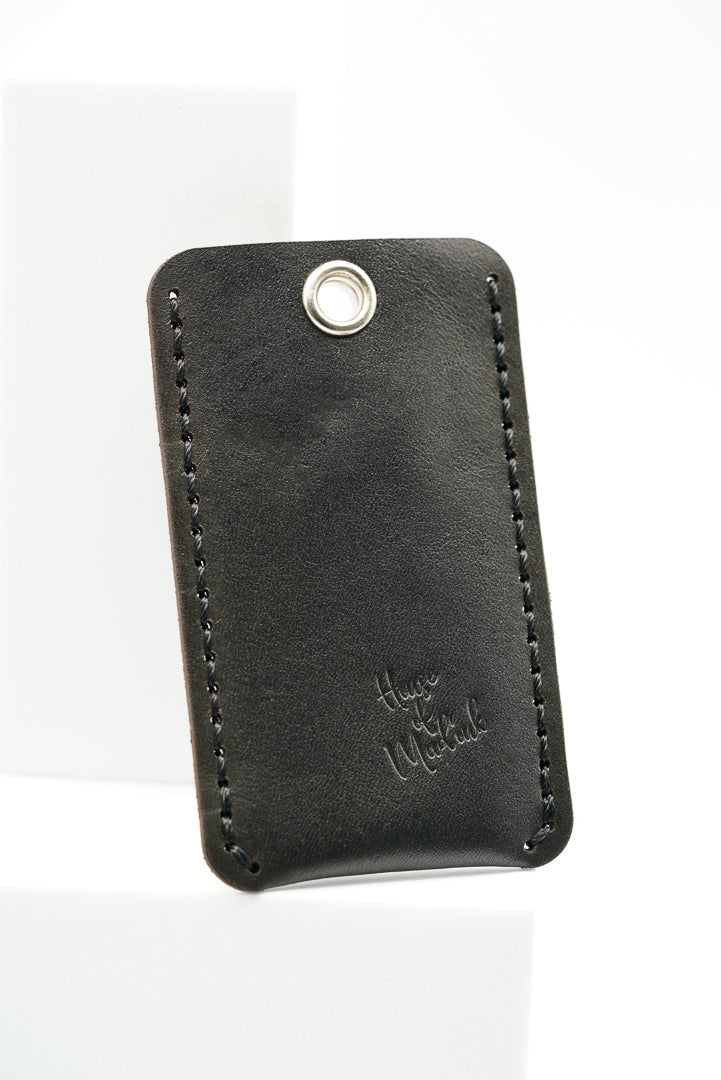 Porsche / Lamborghini Alarm / Tag / Tracker Fob Case / Holder - Black