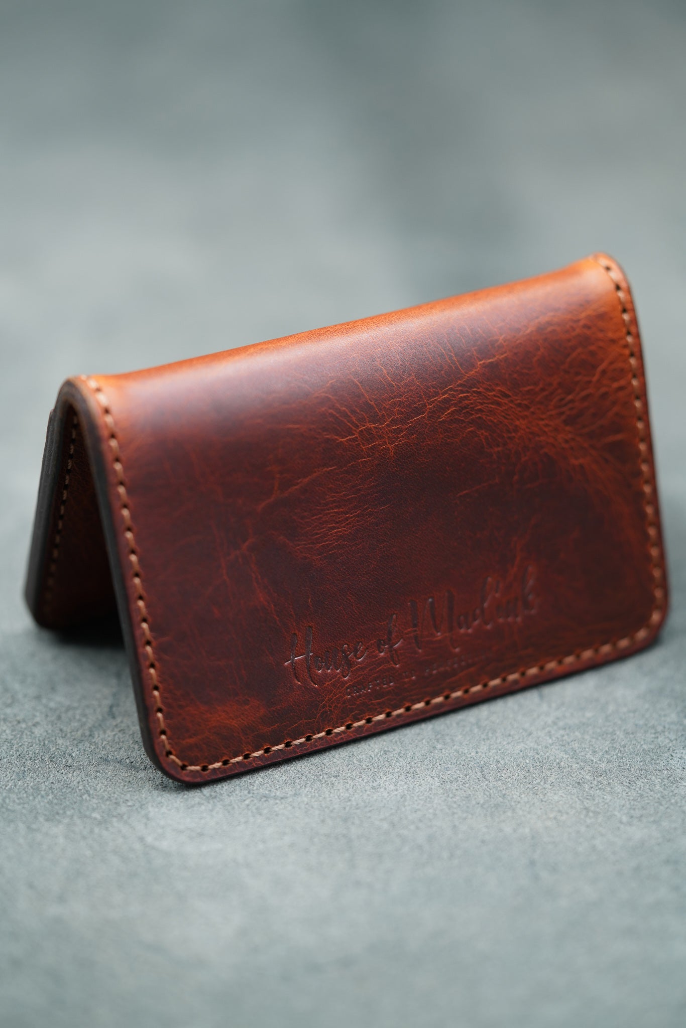 3P Bi-Fold - Cognac