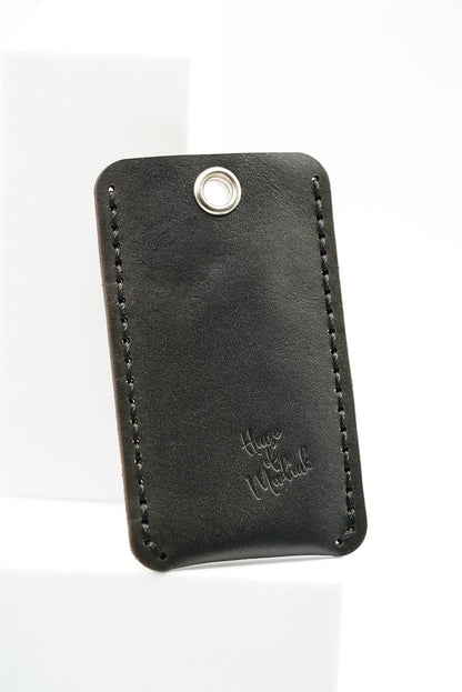 Porsche / Lamborghini Alarm / Tag / Tracker Fob Case / Holder - Black