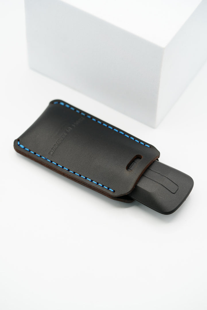 V2 Porsche / Lamborghini / Audi Alarm / Tag / Tracker Fob Case / Holder - Black