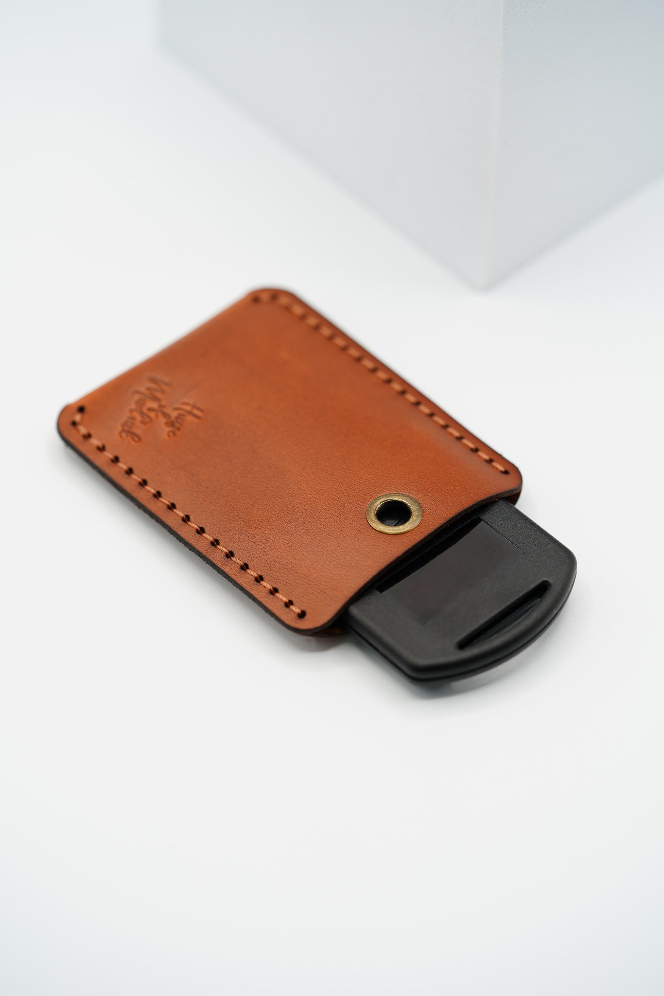 Car Alarm / Tag / Tracker Fob - Case / Pouch / Holder - Buck Brown