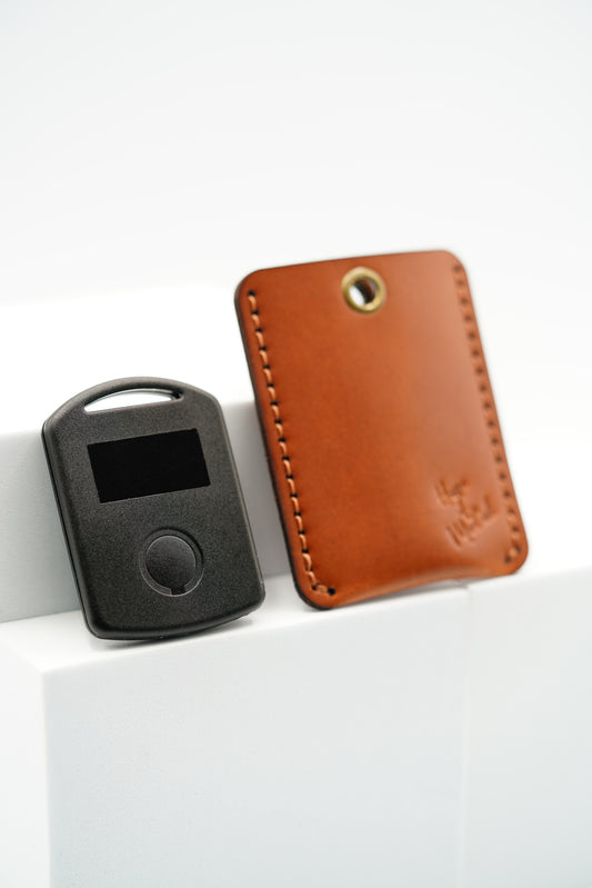 Car Alarm / Tag / Tracker Fob - Case / Pouch / Holder - Buck Brown