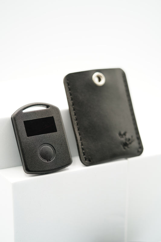 Car Alarm / Tag / Tracker Fob - Case / Pouch / Holder - Black