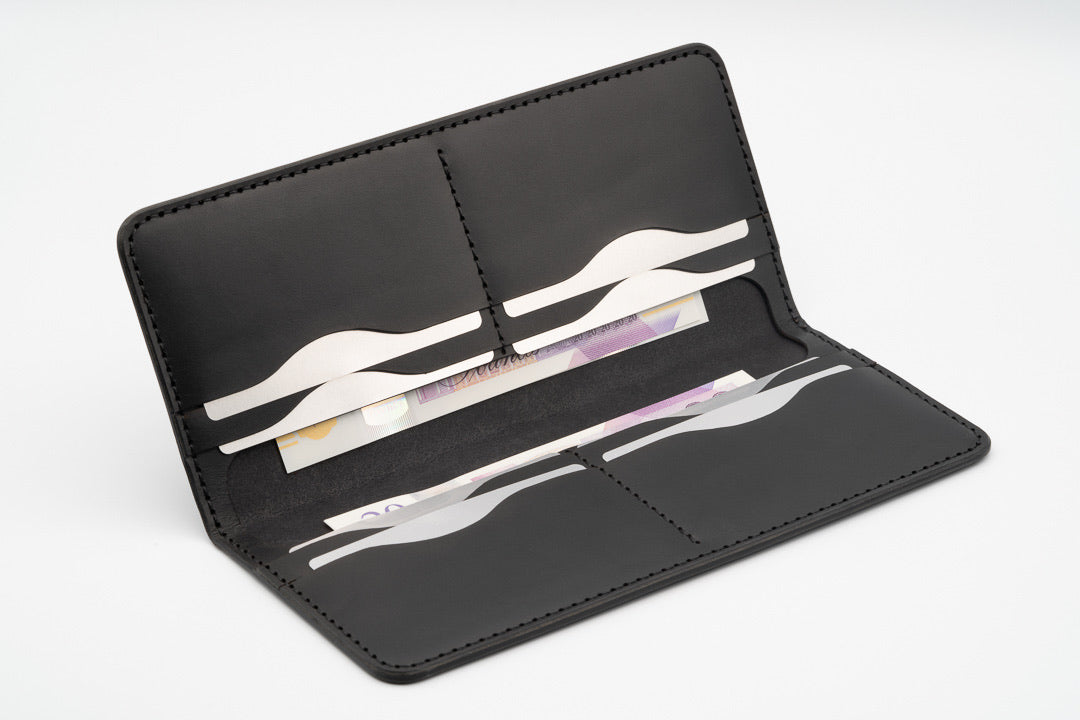 10P Long Wallet - Black